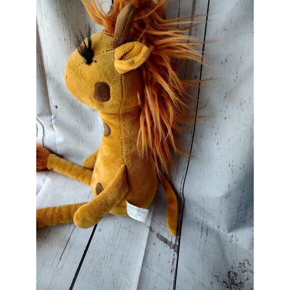 Hobby Lobby Plush Giraffe Long Lashes Fluffy Hair Long 18” Stuffed Animal - Picture 6 of 9